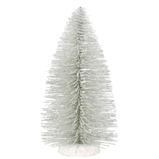 Department 56 8 Inch Silver Glitter Tree Hot