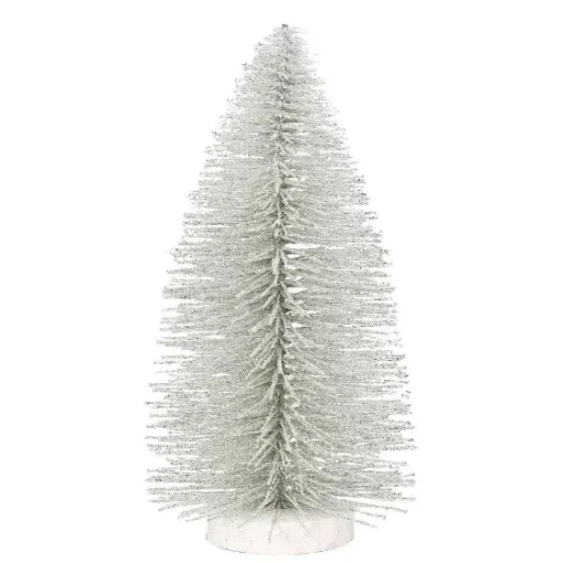 Department 56 8 Inch Silver Glitter Tree Hot