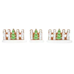 Department 56 Gingerbread Xmas Fence St/3 Best
