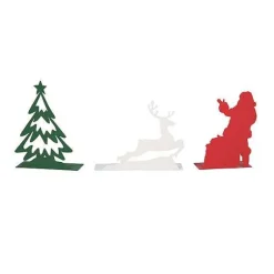 Department 56 Holiday Silhoutte Set/3 Best