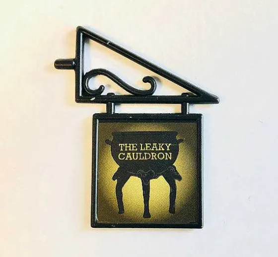 Department 56 Leaky Cauldron Sign Online