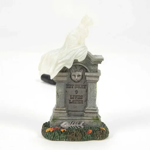 Department 56 Lit Kit E.Kat Tombstone New