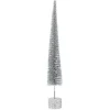 Department 56 Med. Silver Glitter Spike Tree Outlet