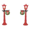 Department 56 Red With Greens Street Lights Outlet