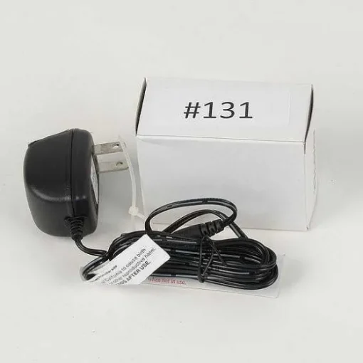 Department 56 Replacement Adapter 3V Dc 100Ma Black Female Jack Outlet