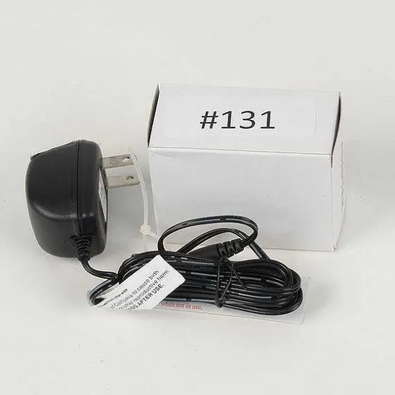 Department 56 Replacement Adapter 3V Dc 100Ma Black Female Jack Outlet