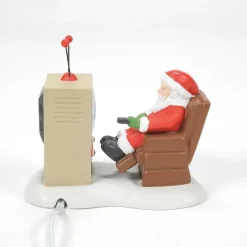 Department 56 Santa At The Man Cave Outlet