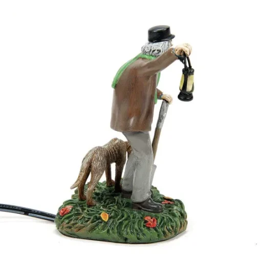 Department 56 Silas Crump & His Dog, Bones Hot