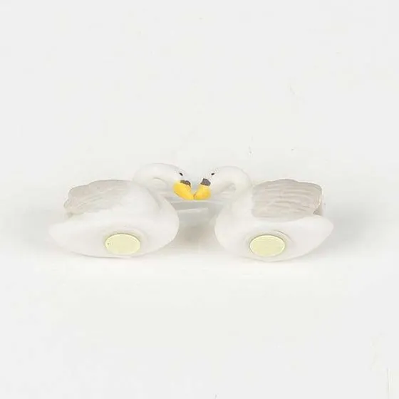 Department 56 Swan Pond - Pair Of Swans Outlet