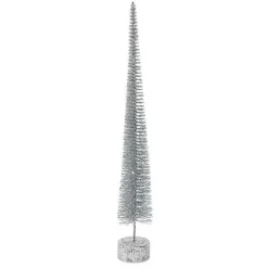 Department 56 Tall Silver Glitter Spike Tree Discount