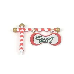 Department 56 The Christmas Candy Mill Sign Discount