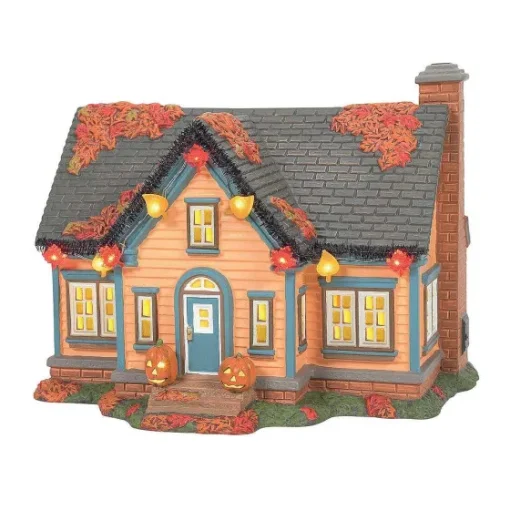 Department 56 Trick Or Treat Lane Peanuts Best