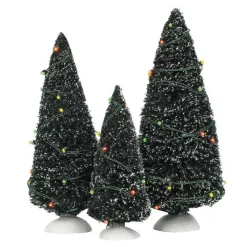 Department 56 Twinkling Lit Trees Green