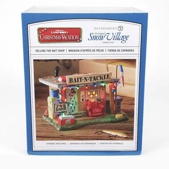 Department 56 Xmas Vac Selling The Bait Shop Discount